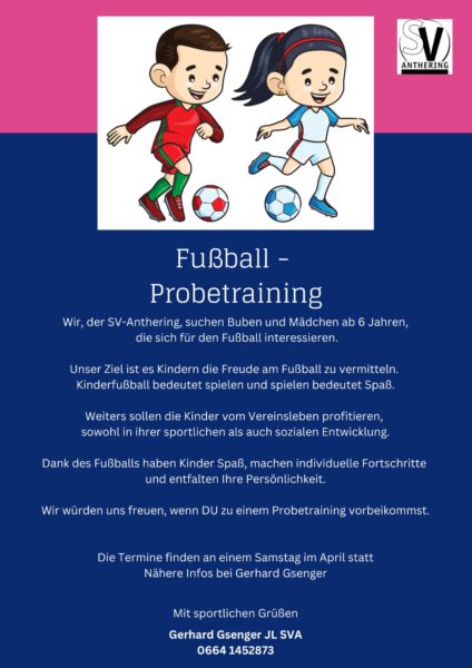 Fußball-Schnuppern